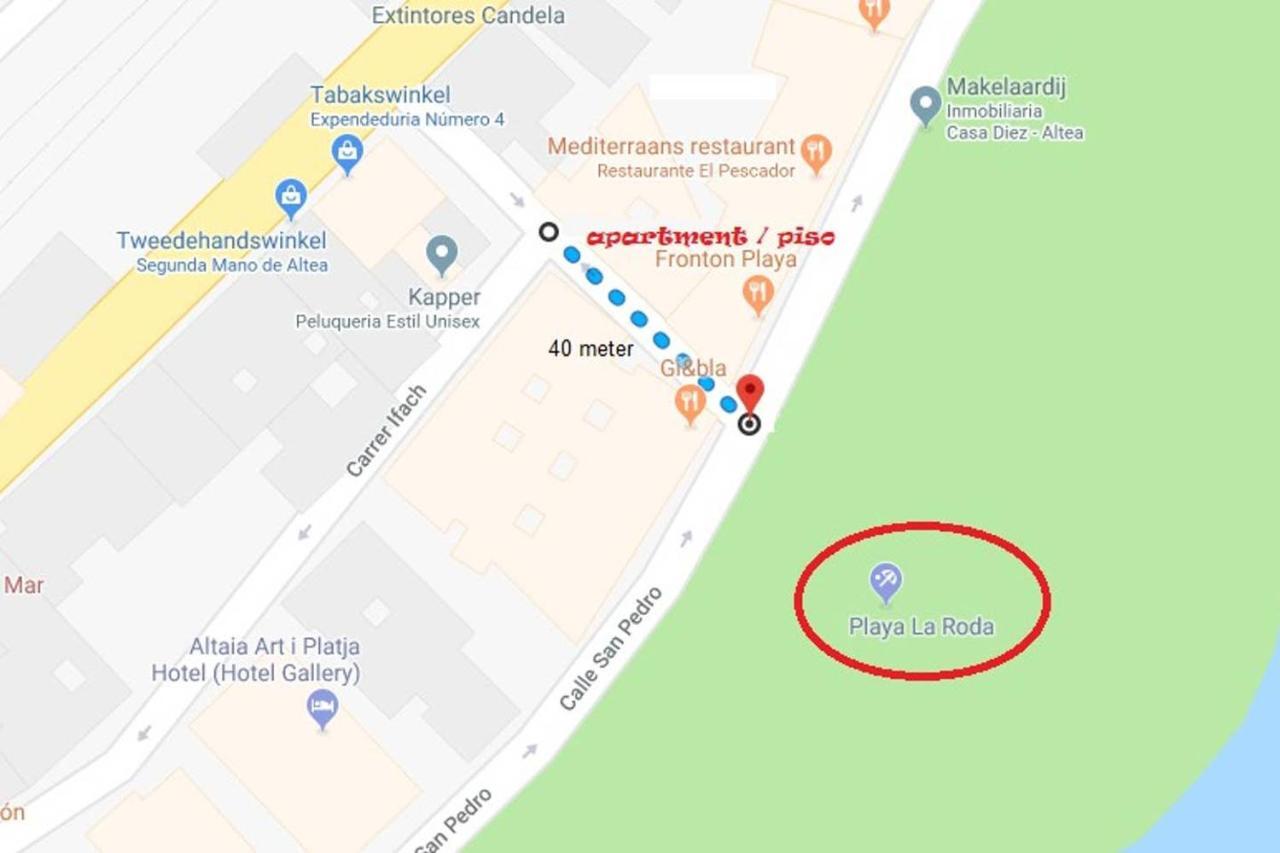 50 Meters To Beach! Ac - Wifi -Near City Center Altea Exteriör bild